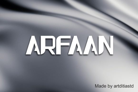 Arfaan: A Friendly Display Font That Feels Like a Warm Welcome