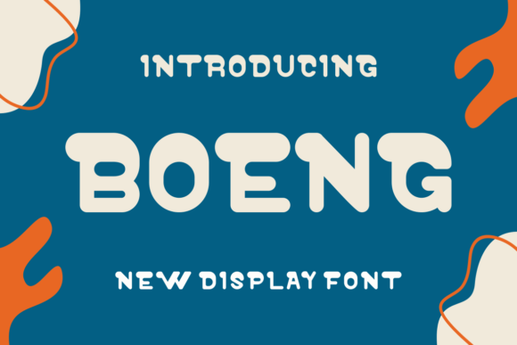 Boeng: A Bold, Natural Display Font That Stands Out