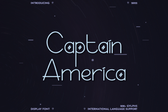 Captain America Font Review
