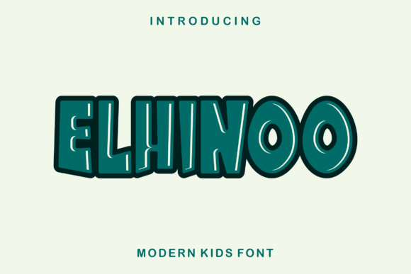 Elhinoo: A Display Font That Breathes Quiet Confidence