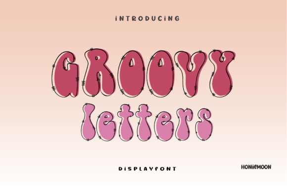 Groovy Letters: A Display Font That Delivers Joy at First Glance
