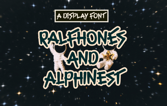 Ralfhones: A Playful Display Font That Lifts Digital Branding