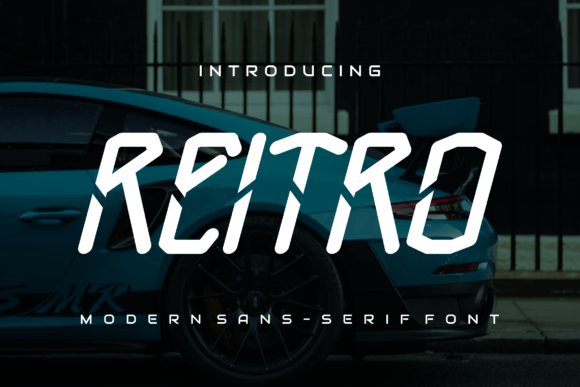 Reitro: A Display Font for Editorial Elegance