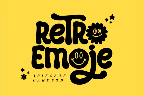 Retro Emoje: A Playful Display Font That Pops on Modern Websites