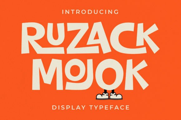 Ruzack Mojok: A Display Font That Breathes Quiet Confidence