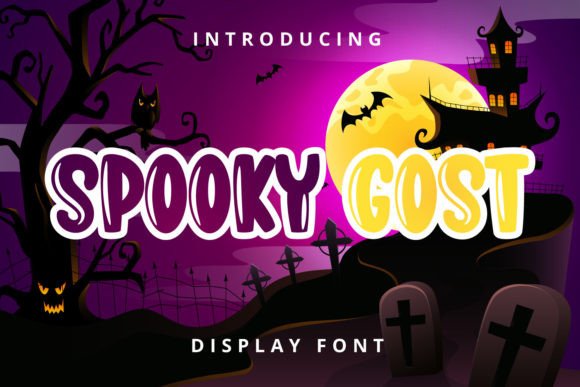 Spooky Gost: A Display Font That Makes Your Headlines Stop Scrollers