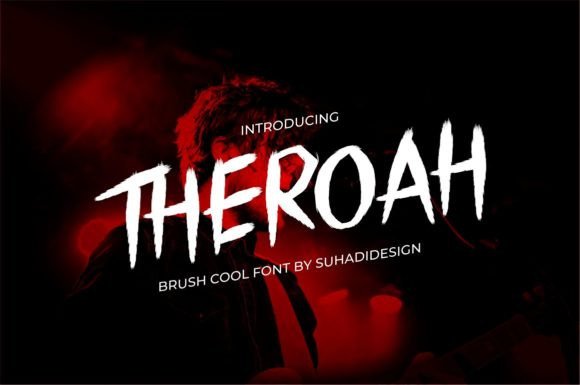 Theroah: A Bold Display Font That Makes Handmade Products Stand Out