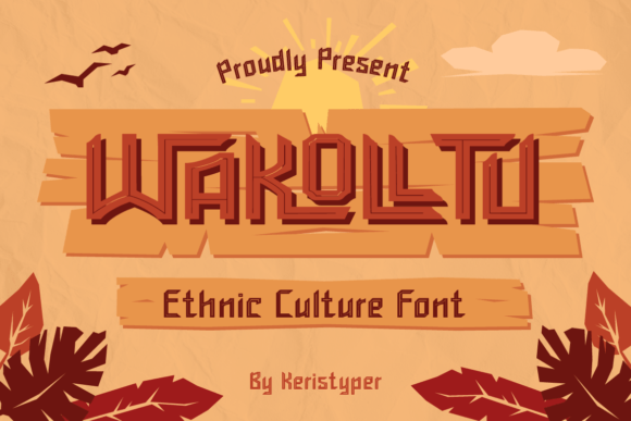 Wakolltu: A Display Font That Anchors Campaign Personality
