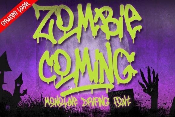 Zombie Coming: A Display Font That Packs Personality Into Your Web Design